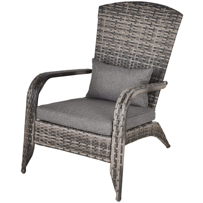 Winston Porter Alaizah Patio Chair with Cushions & Reviews Wayfair
